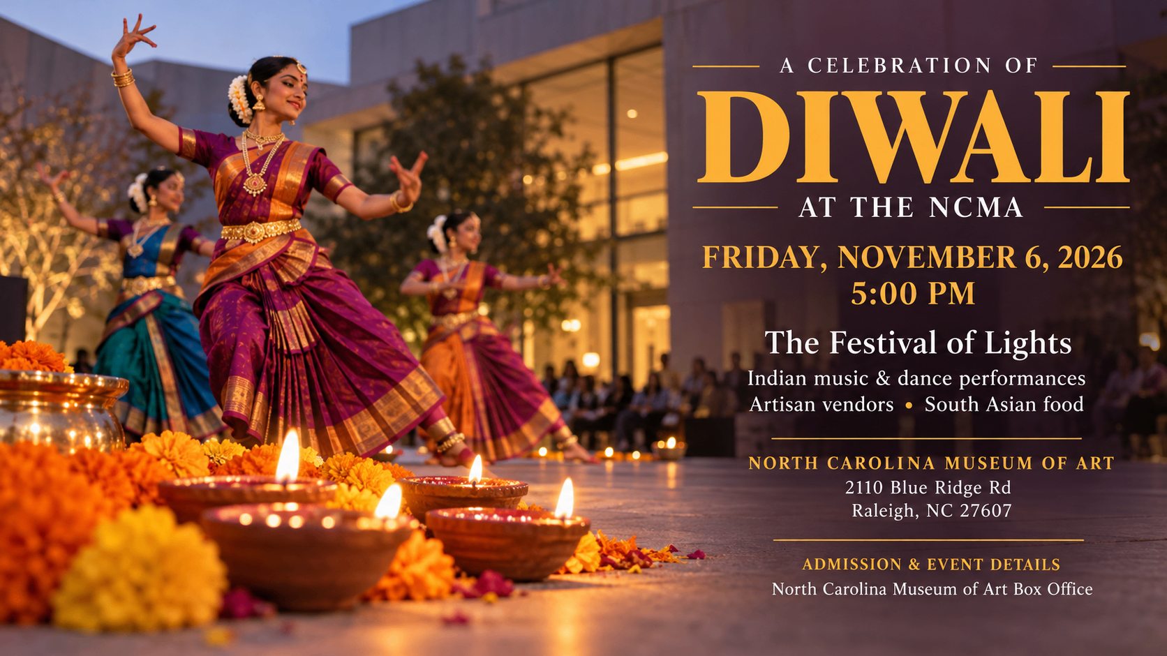 A Celebration of Diwali at the NCMA